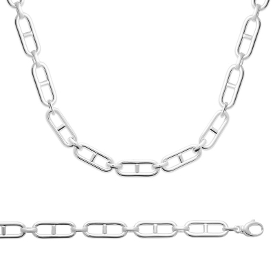COLLIER ARGENT 925 RHODIE