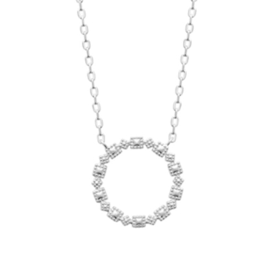 COLLIER ARGENT 925 RHODIE