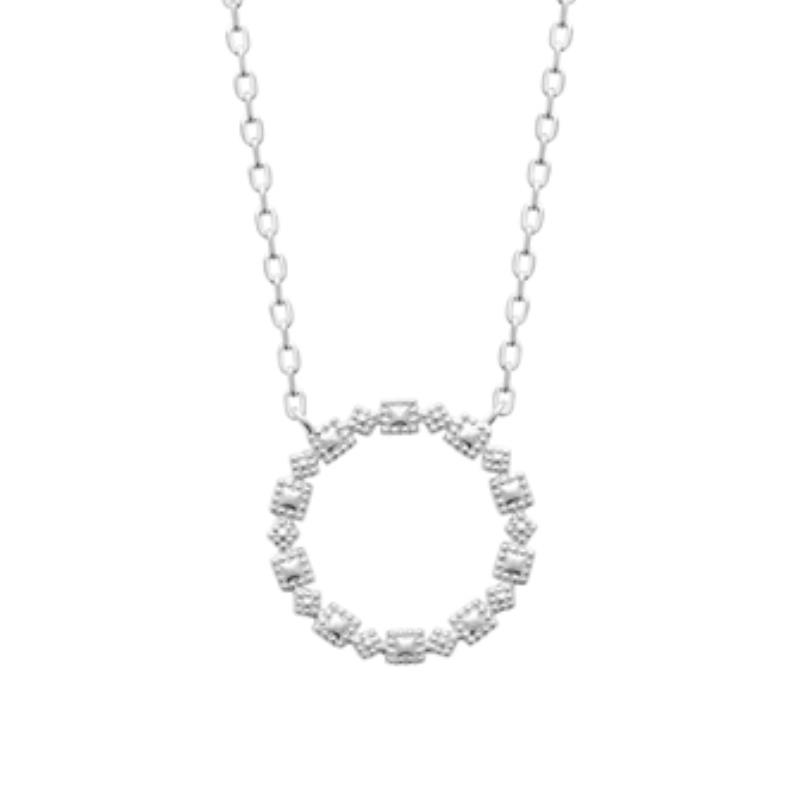COLLIER ARGENT 925 RHODIE