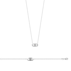 COLLIER ARGENT 925 RHODIE