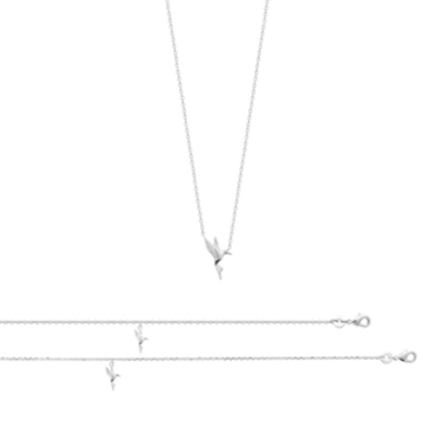 COLLIER ARGENT 925 RHODIE