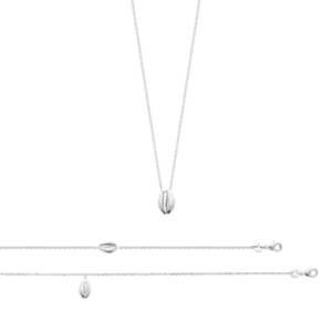 COLLIER ARGENT 925 RHODIE