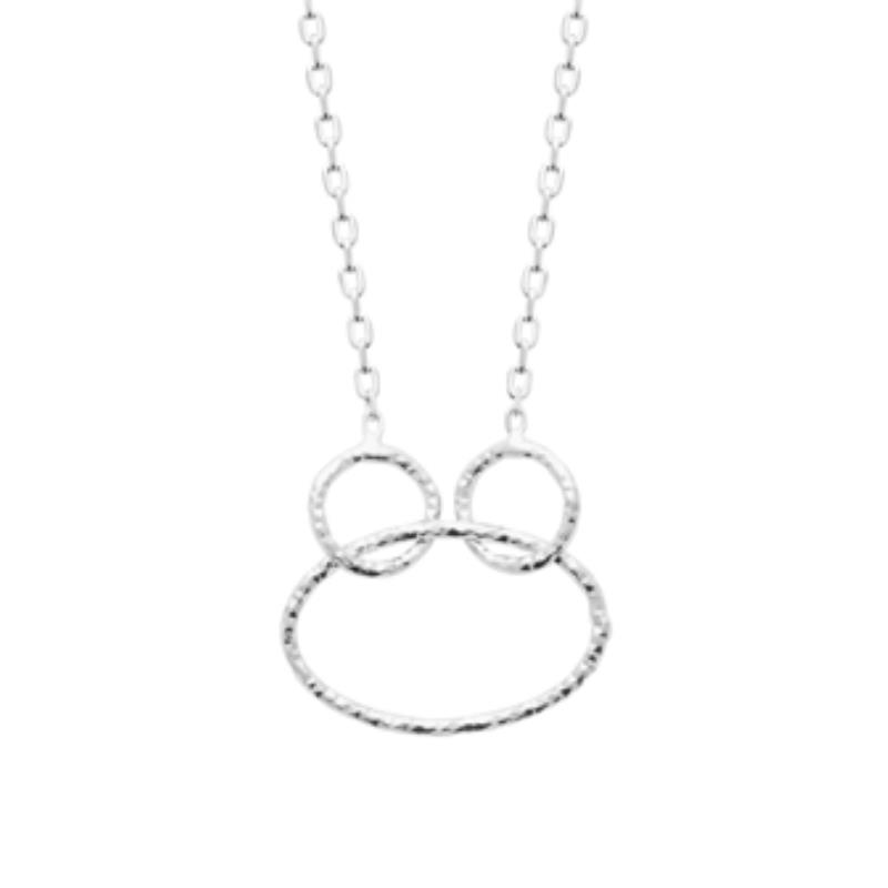 COLLIER ARGENT 925 RHODIE