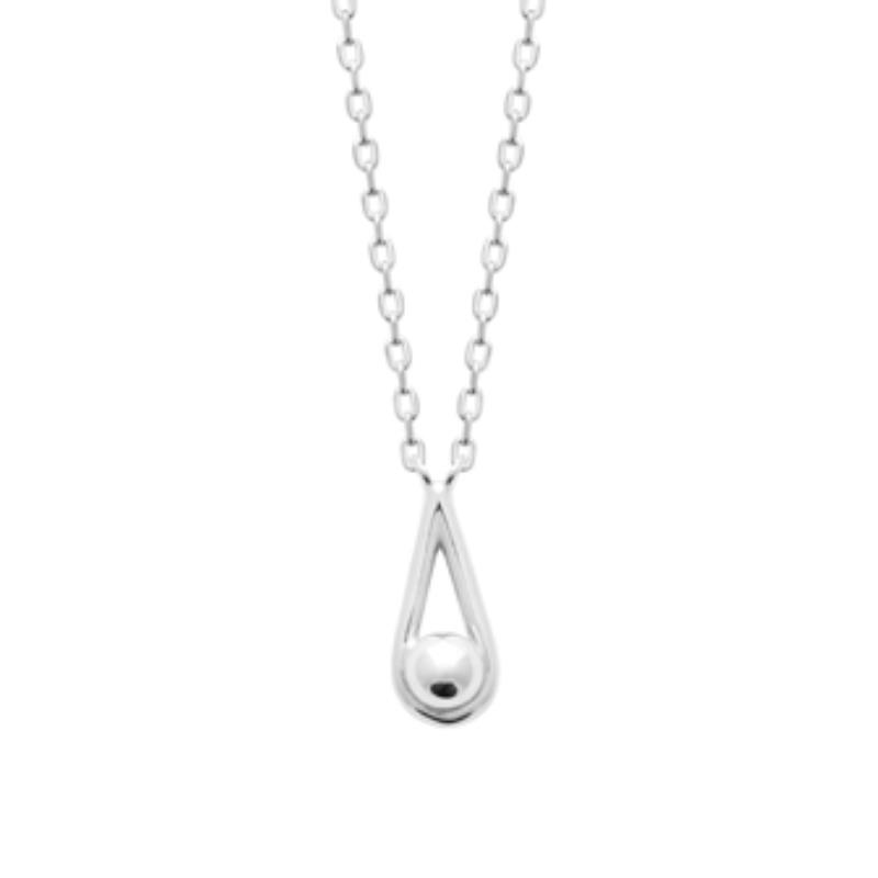 COLLIER ARGENT 925 RHODIE