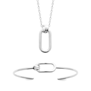 COLLIER ARGENT 925 RHODIE