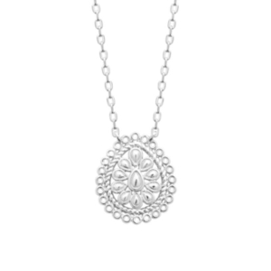COLLIER ARGENT 925 RHODIE