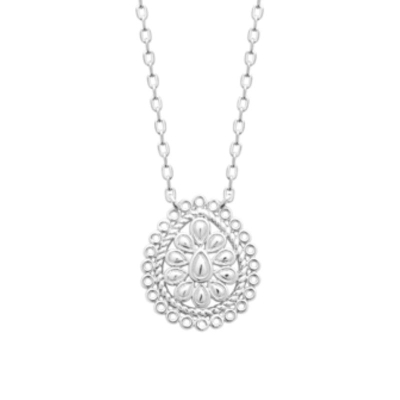 COLLIER ARGENT 925 RHODIE