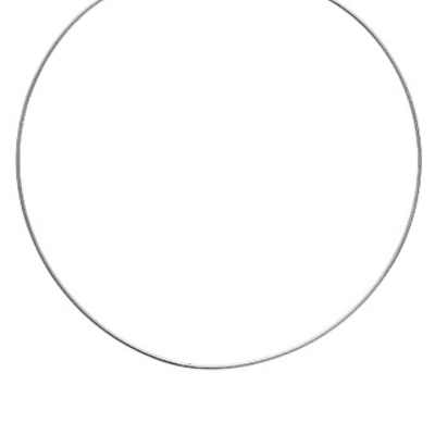 COLLIER ARGENT 925 RHODIE