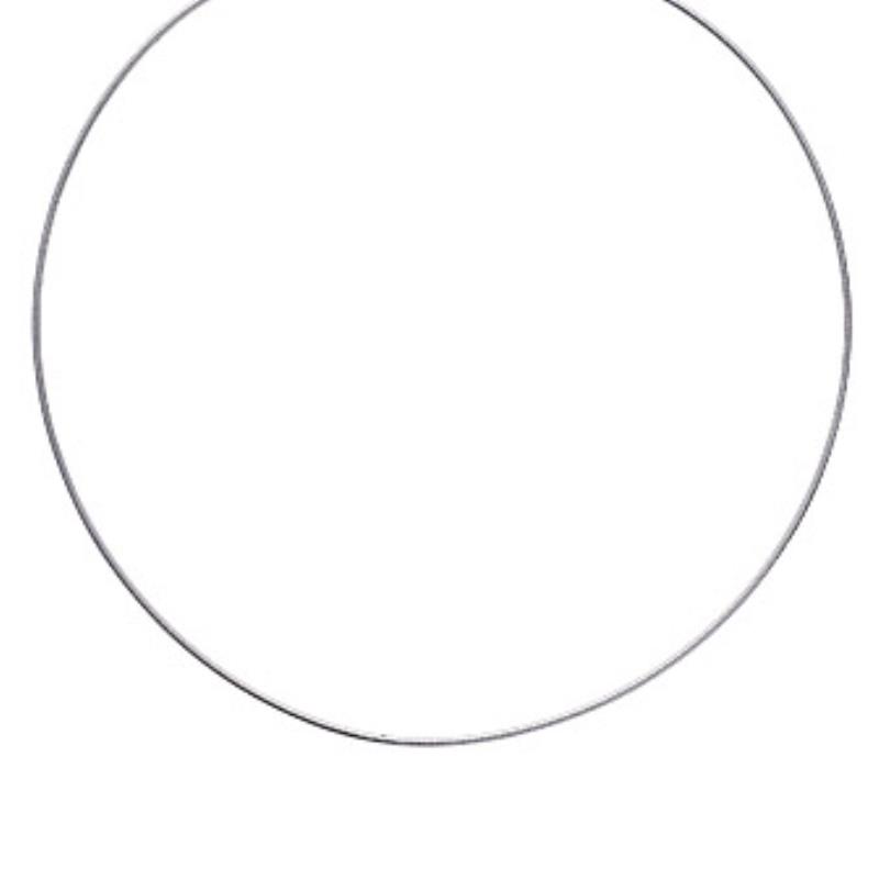 COLLIER ARGENT 925 RHODIE