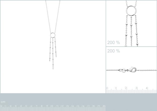 COLLIER ARGENT 925 RHODIE - 7z2192645