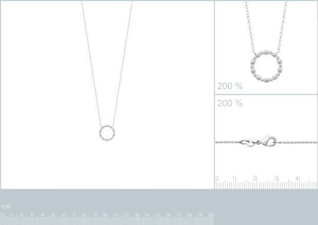 COLLIER ARGENT 925 RHODIE - 7z2198045