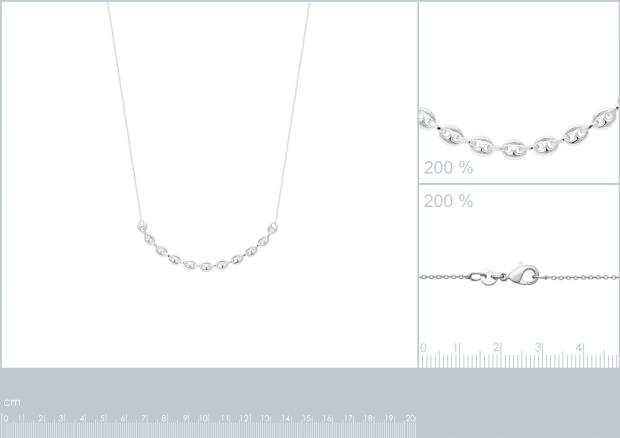 COLLIER ARGENT 925 RHODIE - 7z2202145