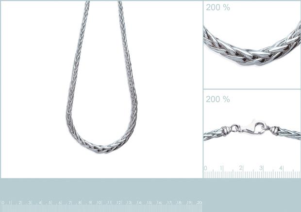 COLLIER ARGENT 925 RHODIE - 7z4800345