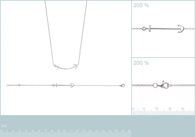 COLLIER ARGENT 925 RHODIE - 7z2158645