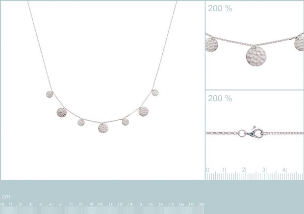 COLLIER ARGENT 925 RHODIE - 7z2164245