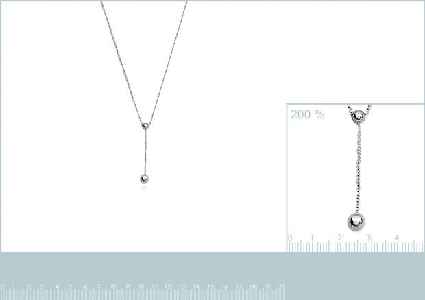 COLLIER ARGENT 925 RHODIE - 7z2025942