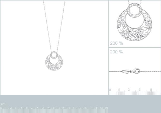 COLLIER ARGENT 925 RHODIE - 7z2189245