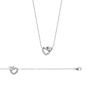 COLLIER ARGENT 925 RHODIE