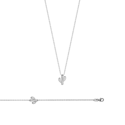 COLLIER ARGENT 925 RHODIE