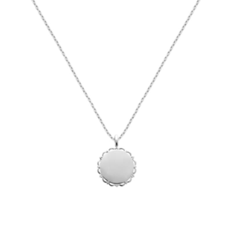 COLLIER ARGENT 925 RHODIE