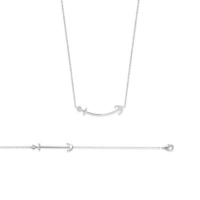COLLIER ARGENT 925 RHODIE