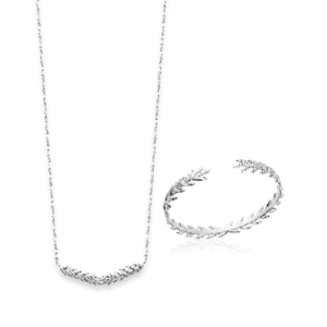 COLLIER ARGENT 925 RHODIE