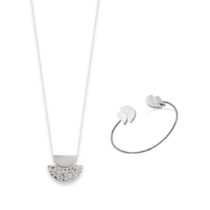 COLLIER ARGENT 925 RHODIE