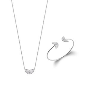 COLLIER ARGENT 925 RHODIE