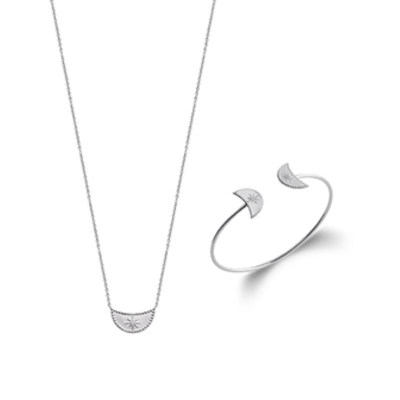 COLLIER ARGENT 925 RHODIE