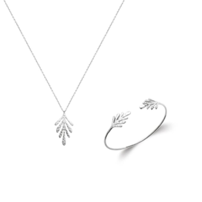 COLLIER ARGENT 925 RHODIE