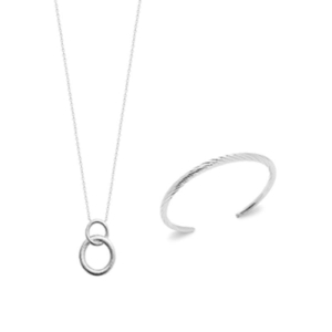 COLLIER ARGENT 925 RHODIE