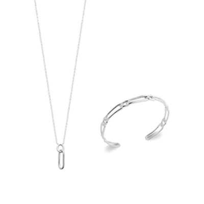 COLLIER ARGENT 925 RHODIE