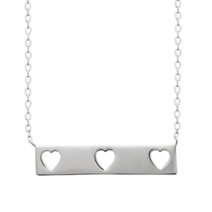 COLLIER ARGENT 925 RHODIE