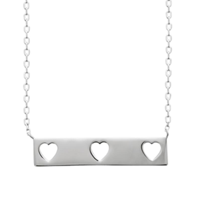 COLLIER ARGENT 925 RHODIE