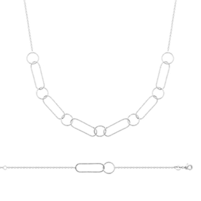 BRACELET ARGENT 925 RHODIE