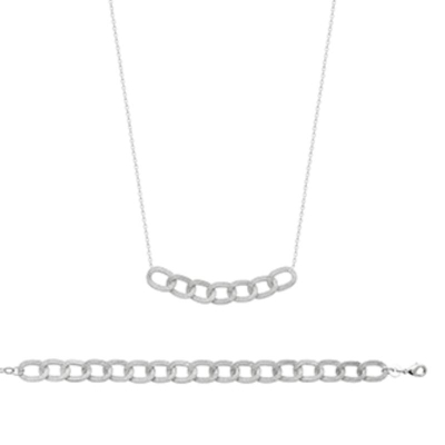 BRACELET ARGENT 925 RHODIE