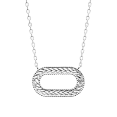 COLLIER ARGENT 925 RHODIE