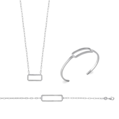 BRACELET ARGENT 925 RHODIE