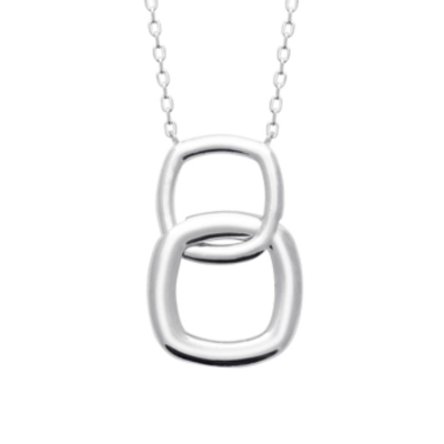 COLLIER ARGENT 925 RHODIE