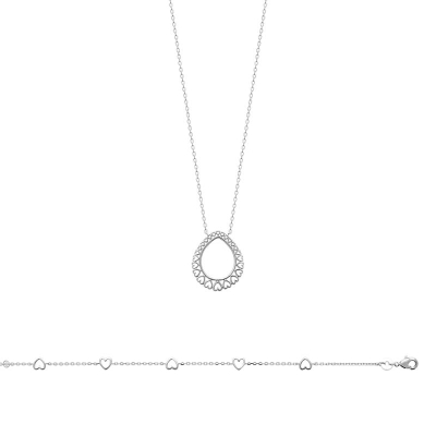 BRACELET ARGENT 925 RHODIE