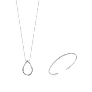 COLLIER ARGENT 925 RHODIE