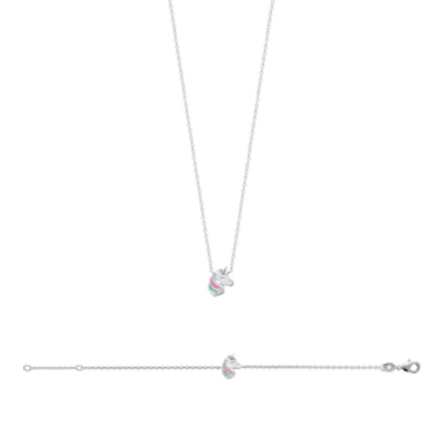 BRACELET ARGENT 925 RHODIE LAQUE