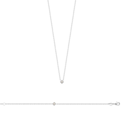 BRACELET ARGENT 925 RHODIE OZ