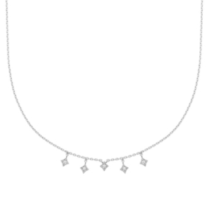 COLLIER ARGENT 925 RHODIE OZ