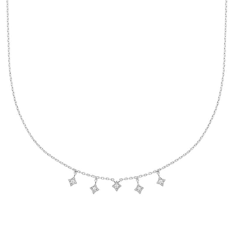 COLLIER ARGENT 925 RHODIE OZ