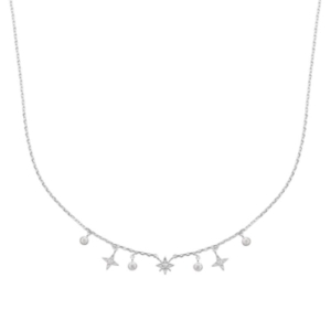 COLLIER ARGENT 925 RHODIE OZ