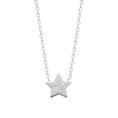 COLLIER ARGENT 925 RHODIE OZ