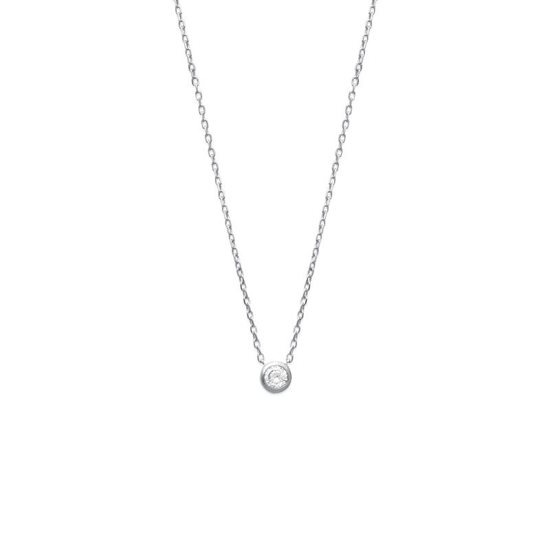 COLLIER ARGENT 925 RHODIE OZ