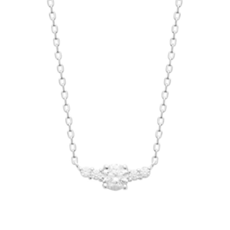 COLLIER ARGENT 925 RHODIE OZ