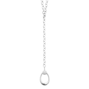 COLLIER ARGENT 925 RHODIE OZ